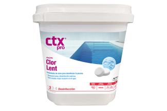 CTX 370 CLORO LENTO PASTILLAS 250GR 5KG