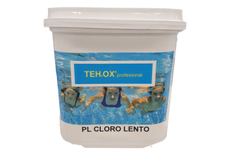 TEHOX CLORO LENTO TABLETAS 250GR.